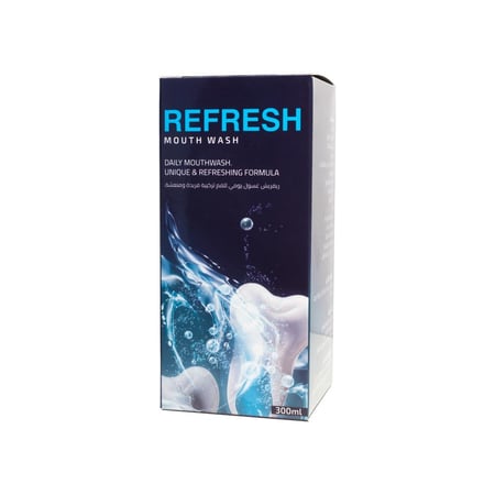 ريفريش غسول للفم 300 مل | REFRESH MOUTH WASH 300 ML