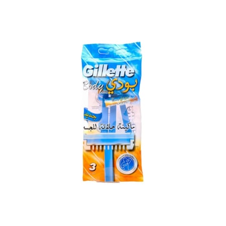 جيليت بودي شفرات حلاقه للجسم 3 قطع | GILLETTE BODY 3 PCS