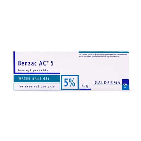 بينزاك أي سي 5% جل 60 جم | BENZAC AC 5% GEL 60G