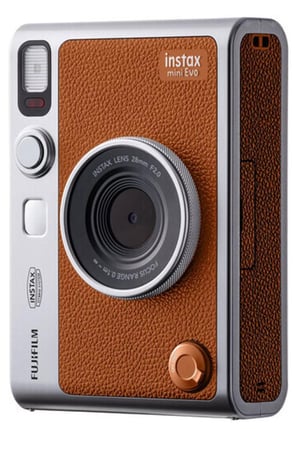 كاميرا فوجي فيلم إنستاكس ميني إيفو الفورية - بني
