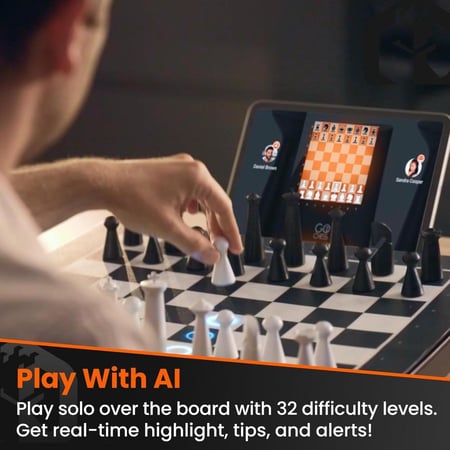 GoChess Mini: لعبة شطرنج إلكترونية بالذكاء الاصطناعي مع تطبيق اللعب عبر الإنترنت