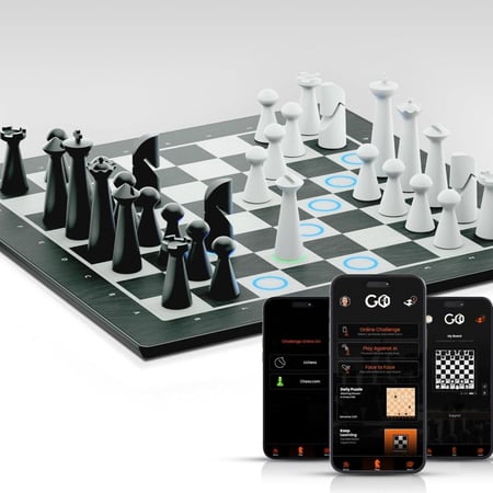 GoChess Mini: لعبة شطرنج إلكترونية بالذكاء الاصطناعي مع تطبيق اللعب عبر الإنترنت