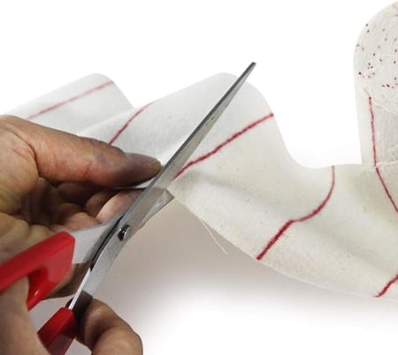 رول تنظيف قطن 10 سم 6 متر - روتشي 6425-6M