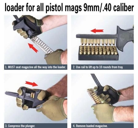 اعادة تعبية المخزن بسرعة عيار 5.56 مم