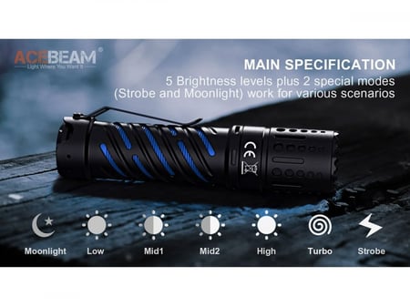كشاف Acebeam E70
