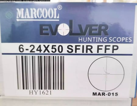 ناظور ماركول Marcool EVOLVER 6-24x50 SFIR FFP HY1621