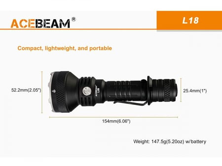 كشاف يدويAcebeam L18