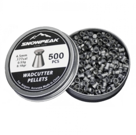 رصاص سنوبيك 4.5 مسطح 8.18 جرين 500 طلقة