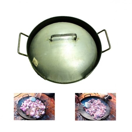 صاج مقلقل بغطاء 40 سم بجراب