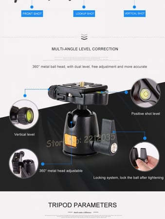 ركيزة رماية ترايبود Q555 بدون تحويلة