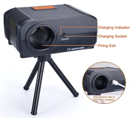 جهاز كرونوجراف لقياس سرعة المقذوف