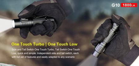 كشاف يدوي كلاروس klarus G10