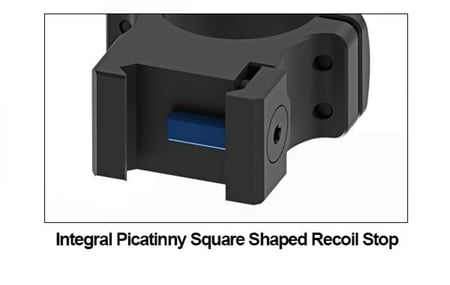 قاعدة UTG امريكي تيوب ٢٥ 1 انش بيكاتيني متوسط RWU012515
