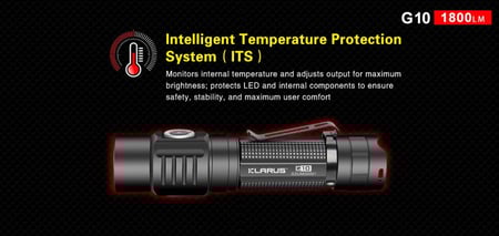 كشاف يدوي كلاروس klarus G10