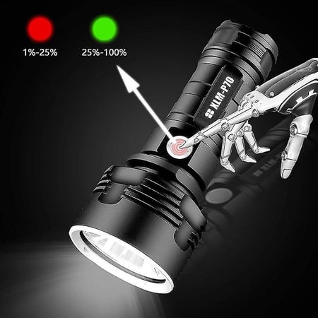 كشاف XLM P70 علبة اسود 5000 لومن