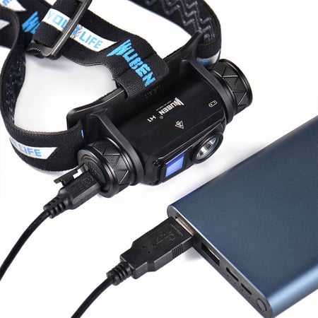 كشاف راس wuben H1 لومن 1200