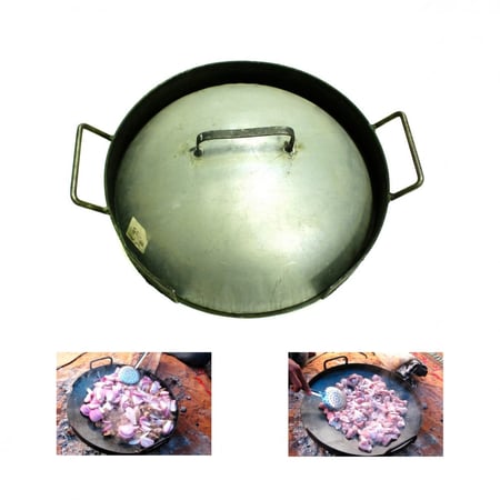 صاج مقلقل بغطاء 35 سم بجراب