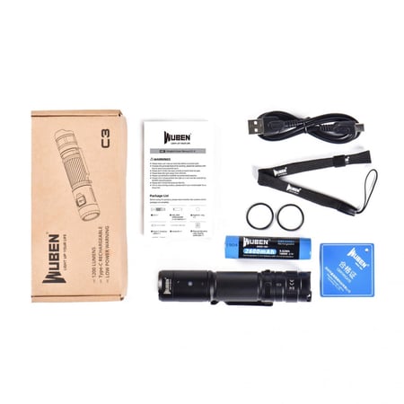 كشاف يدوي WUBEN C3 لومن 1200