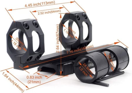 قاعدة بكاتيني متصلة 26/30 سريعة الفك