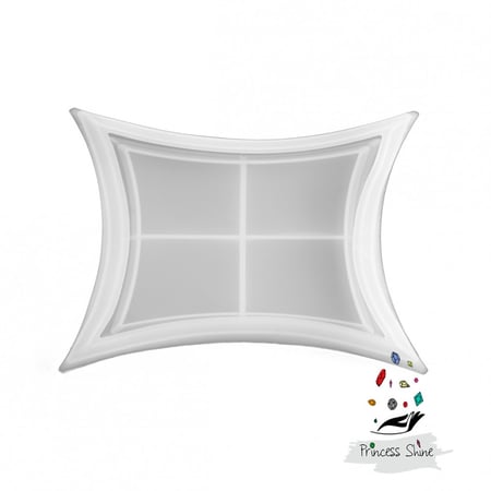 707 - قالب سيلكون صحن بشكل مميز من الزوايا