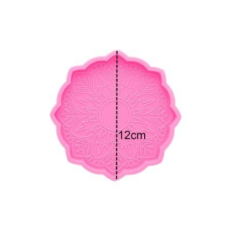 758 - قالب كوستر بنقوش جميلة