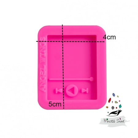 654 - قالب سيليكون موسيقى QR