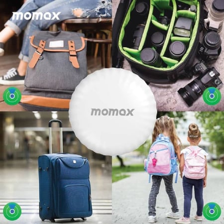 موماكس - PINTAG ابحث عن جهاز التعقب الخاص بك