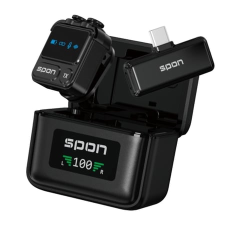 ميكروفون لاسلكي من سبون مع ضمان 5 سنوات متجر لويس