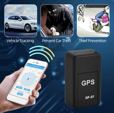 07 مسجل تتبع السيارات الصغير GPS محدد الموقع ذكي مغناطيسي لمنع فقدان ا