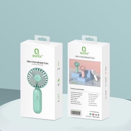 مروحة يد متنقلة من QUFEX متجر لويس