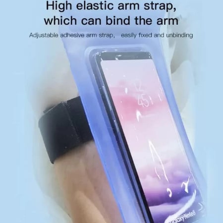 كفر هاتف شفاف مقاوم للماء بتصميم مناسب لـ الغوص والسباحة ماركة YESIDO