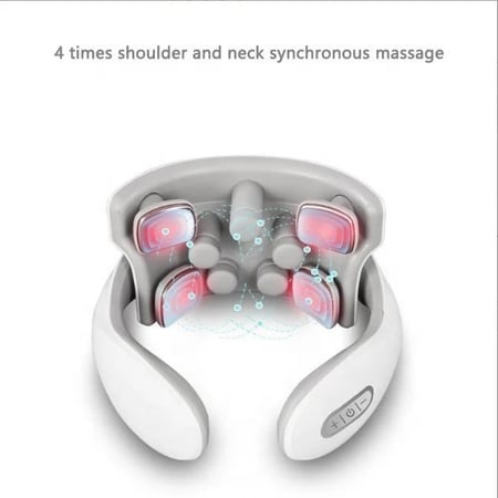 جهاز مساج الرقبة جهاز مساج كهربائي ذكي يعمل بثلاثة درجات ومتعدد الاوضاع