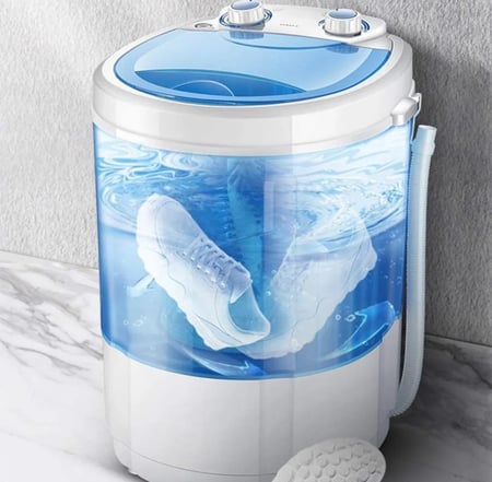 غسالة الملابس والاحذية متجر لويس