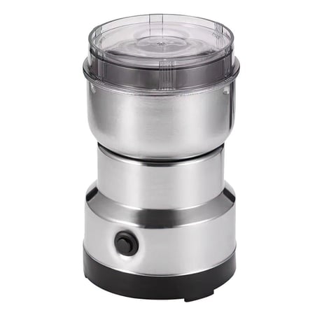 مطحنة قهوة والبهارات والحبوب بقوة 150 واط وسعة 300مل مزودة بـ4 شفرات ح