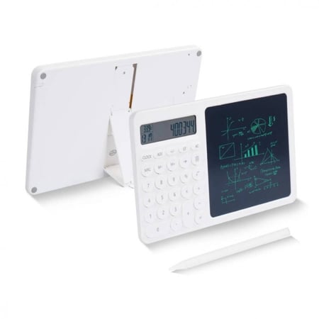 ألة حاسبة مع سبورة للكتابة LCD