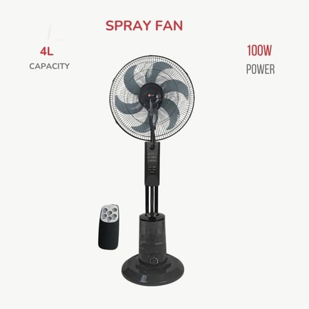 متجر لويس مروحة تبريد مع رذاذ الماء الكهربائية