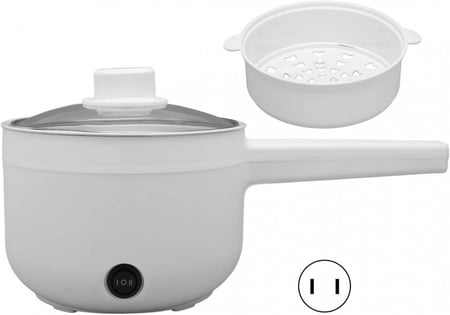 وعاء طبخ كهربائي صغير متنقل بسعة 2 لتر , بقوة 700 واط من دينكس