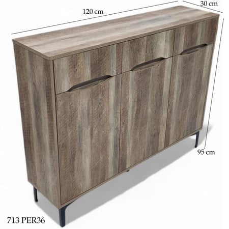 دولاب بابين وثلاث أبواب عدة ألوان