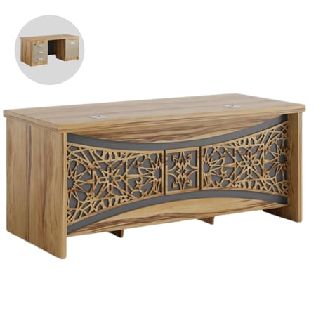 طاولة-مكتب-فخمة-مع-ادراج