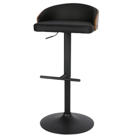 طقم 2 كراسي بار لون أسود