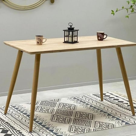 طاولة لون خشبي 120 سم