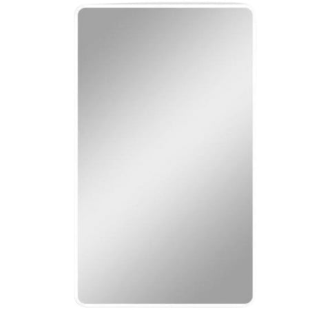 طقم 2 مرايا ضد الكسر مستطيلة لون أبيض مقاس 100 cm