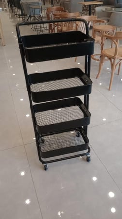 عربية 4 أرفف عدة ألوان