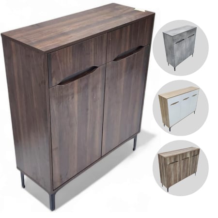 دولاب بابين وثلاث أبواب عدة ألوان