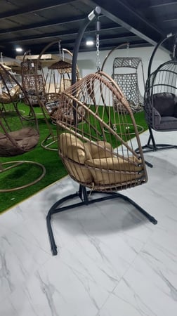 مرجيحة قابلة للطي لون كوفي