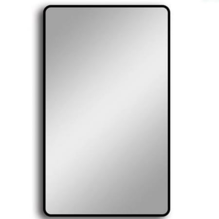 طقم 2 مرايا ضد الكسر مستطيلة لون أبيض مقاس 100 cm