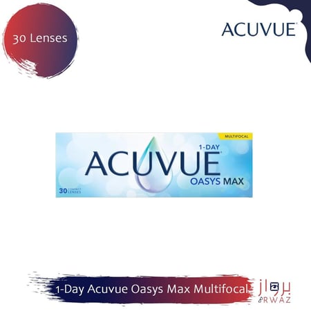 Acuvue Oasys Max One Day Multifocal - اكيوفيو اوسيس ماكس ون داي ملتي فوكال