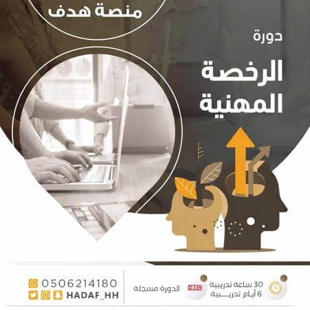 معايير الرخصة المهنية