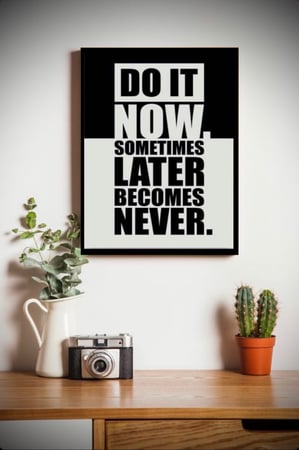 لوحة للسيت اب .. عبارة محفزه