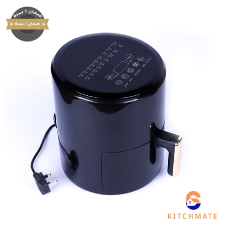 قلاية هوائية كهربائية سعة 6 لتر ماركة كتشميت لون أاسود